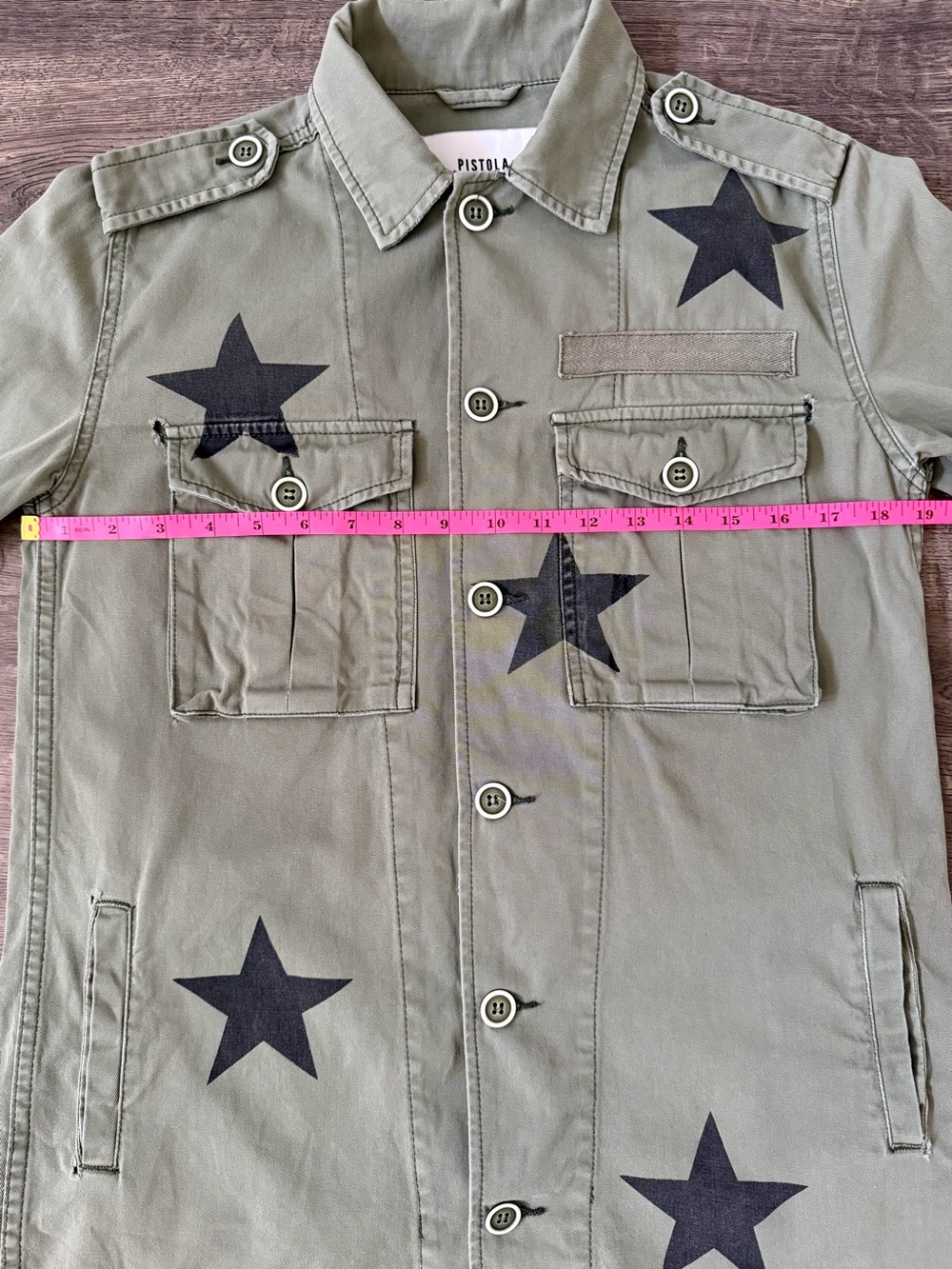 Pistola Womens Camilo Utility Jacket Royal Honor Size XS Distressed Streetwear - Picture 8 of 11